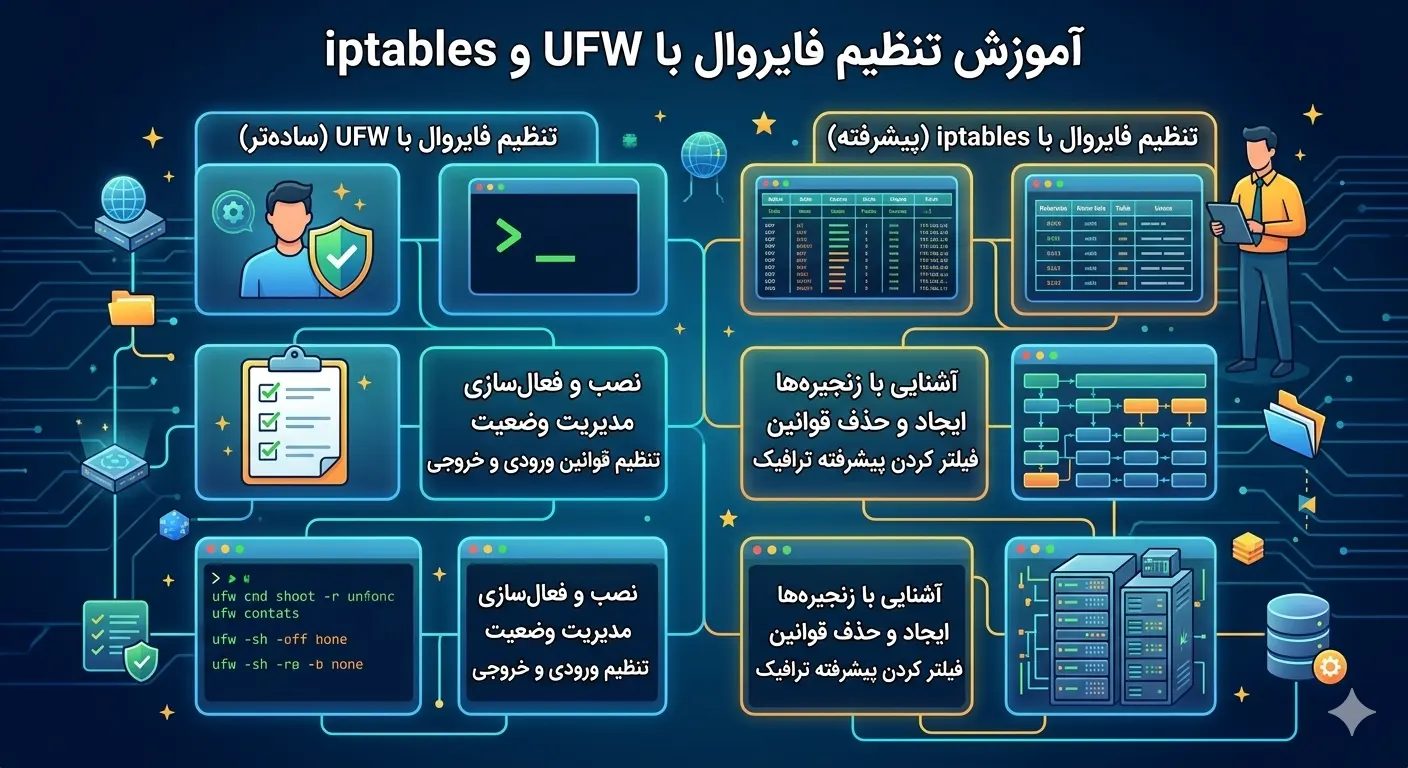 How to set up a firewall with UFW and iptables