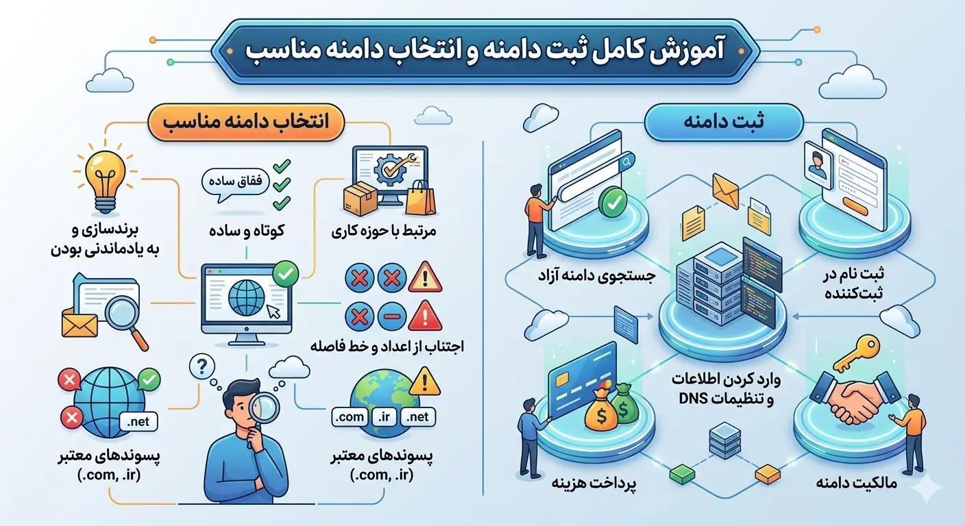 Complete training on domain registration and choosing the right domain